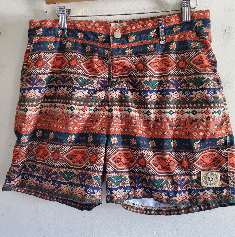 Obey Men's Swim Trunk Size 31.